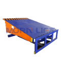 10ton Retractable hydraulic electric forklift truck container fixed dock leveler stationary loading ramp